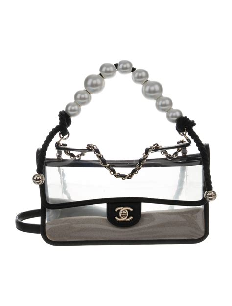 chanel sand by the sea|Chanel Sand By The Sea Flap Bag Pearl Clear .